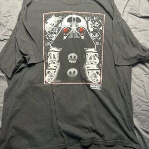 Fifth Sun Black Angry Birds Star Wars Graphic Tee